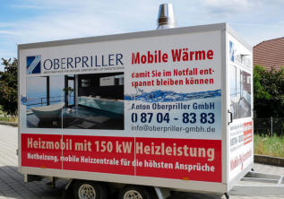 Mobile Wärme für den Notfall - Foto © Oberpriller